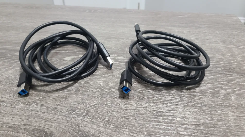 USB 3.0 Cables - Black USB Type A to Type B thumbnail