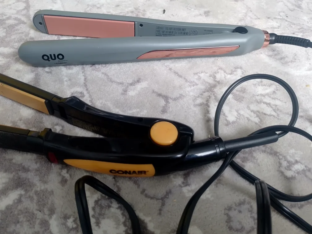 2 Conair hair straighteners EXCELLENT CONDITION thumbnail