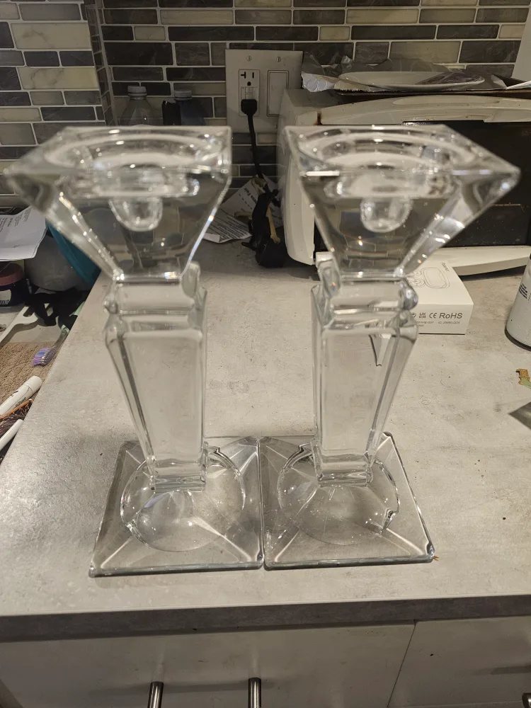 Marquis By Waterford Treviso Candlestick 8" Pair image indicator(2)