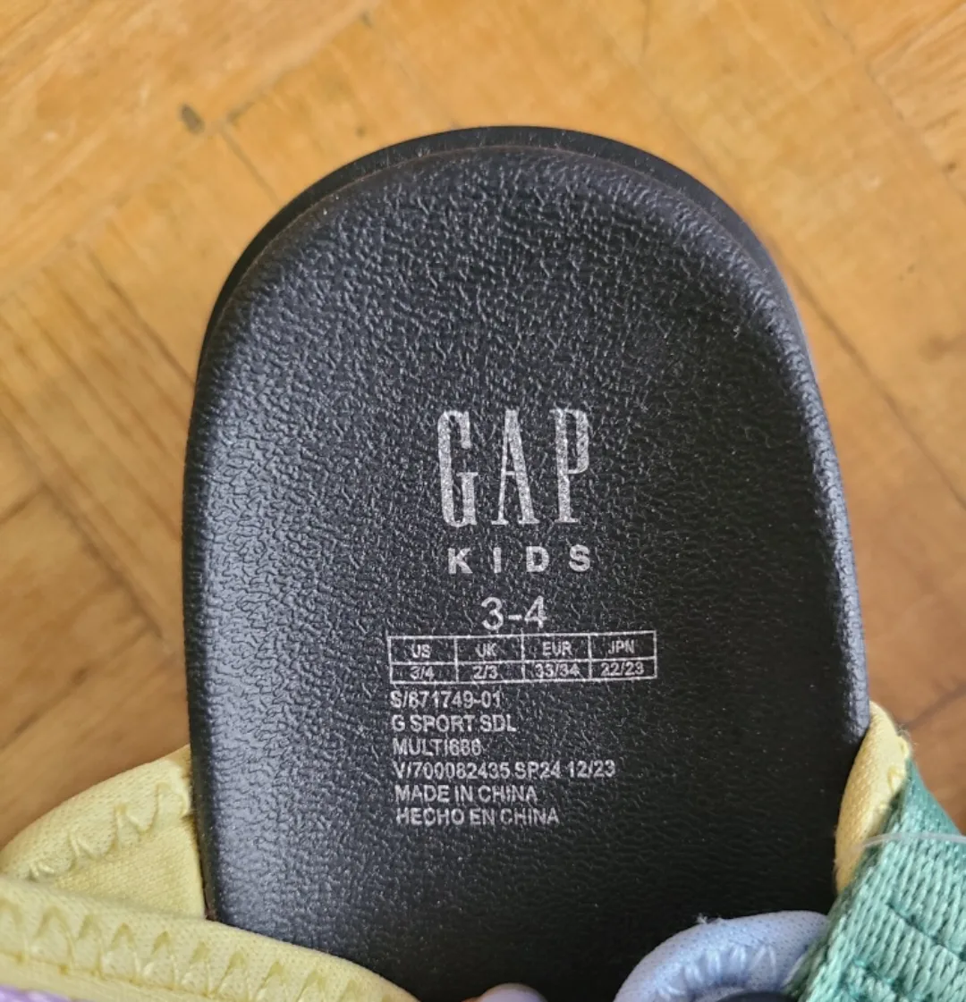 GAP Kids Sport Sandals - Size 3-4, $10 each or $15 for both image indicator(4)