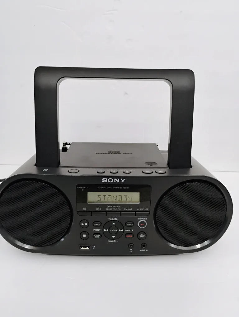 Sony ZS-RS60BT Bluetooth CD FM-AM USB Boombox. EUC image indicator(2)
