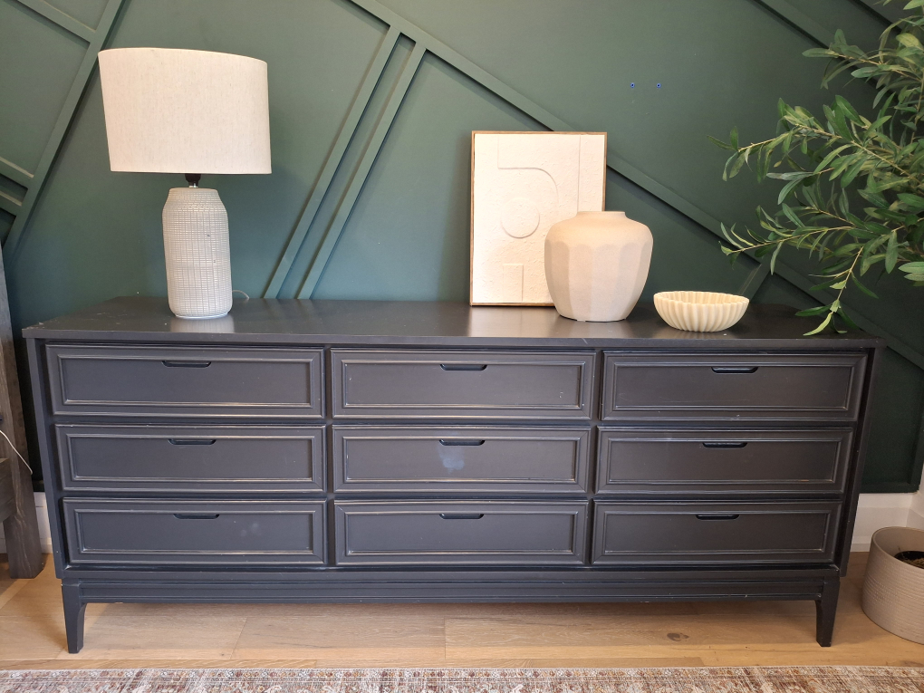Dark Grey/Black   9-Drawer Dresser - photo 2