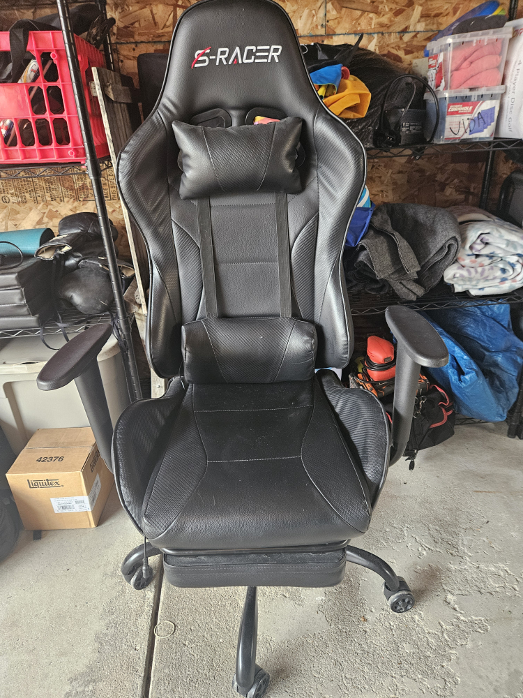 S-Racer Black Gaming Chair