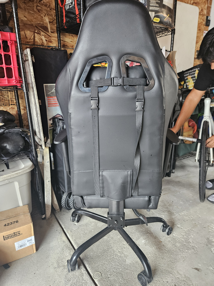 S-Racer Black Gaming Chair - photo 3