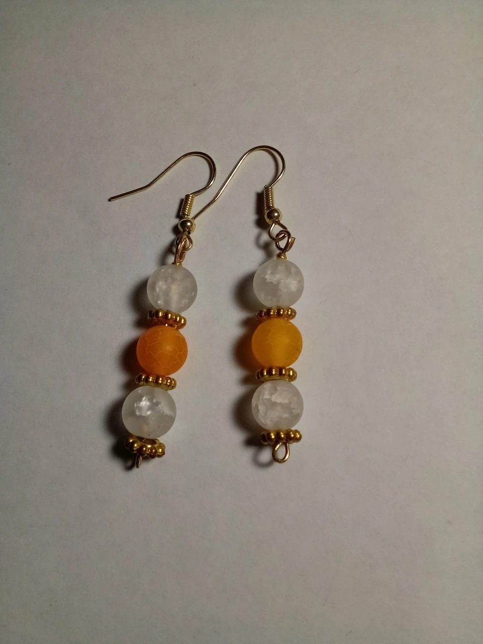 Handmade beaded earrings