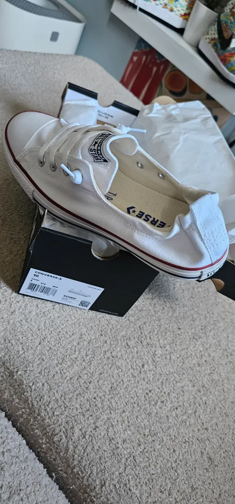 Converse Shoreline Slip-On White - Women's Size 10 thumbnail