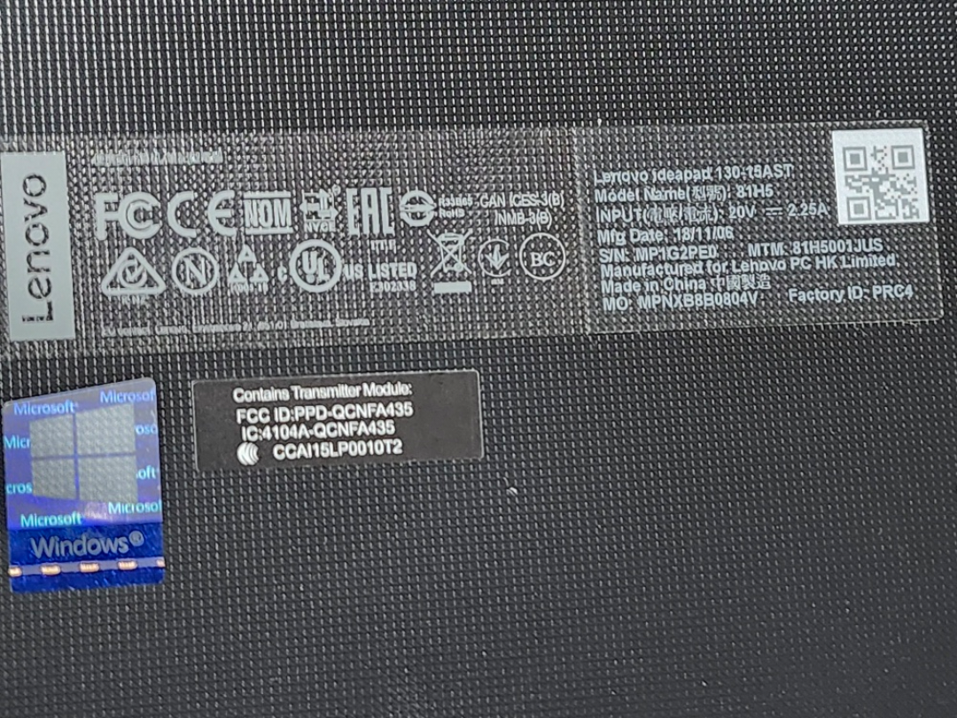 Lenovo IdeaPad 130-15AST Laptop - photo 3