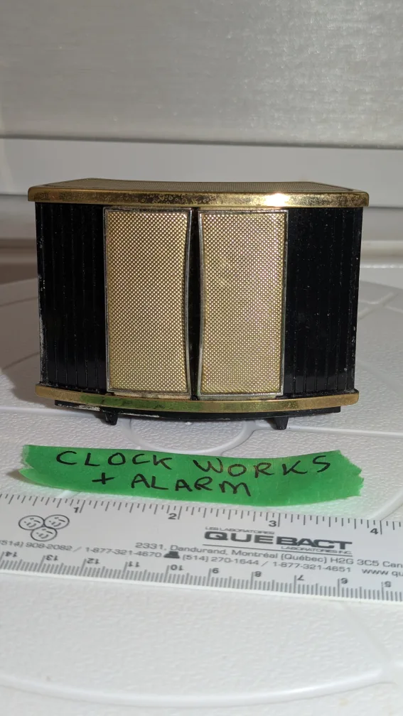 Antique 1940s Westclox Travel Alarm Clock - Works! 🇨🇦 image indicator(2)