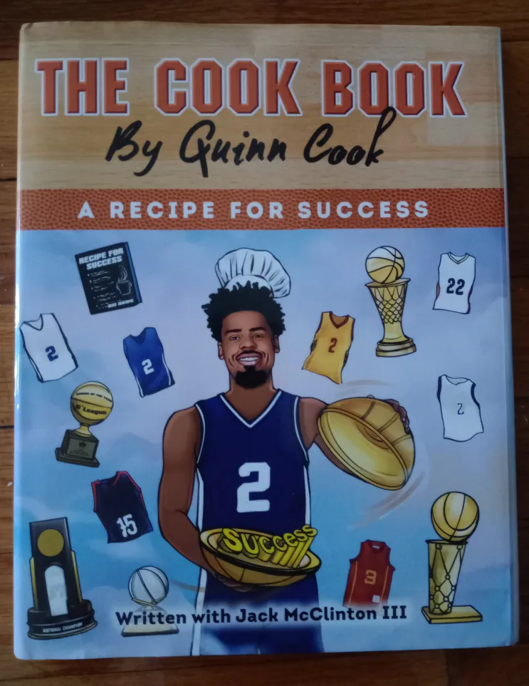 The Cook Book by Quinn Cook (w/autograph) 🧡 thumbnail