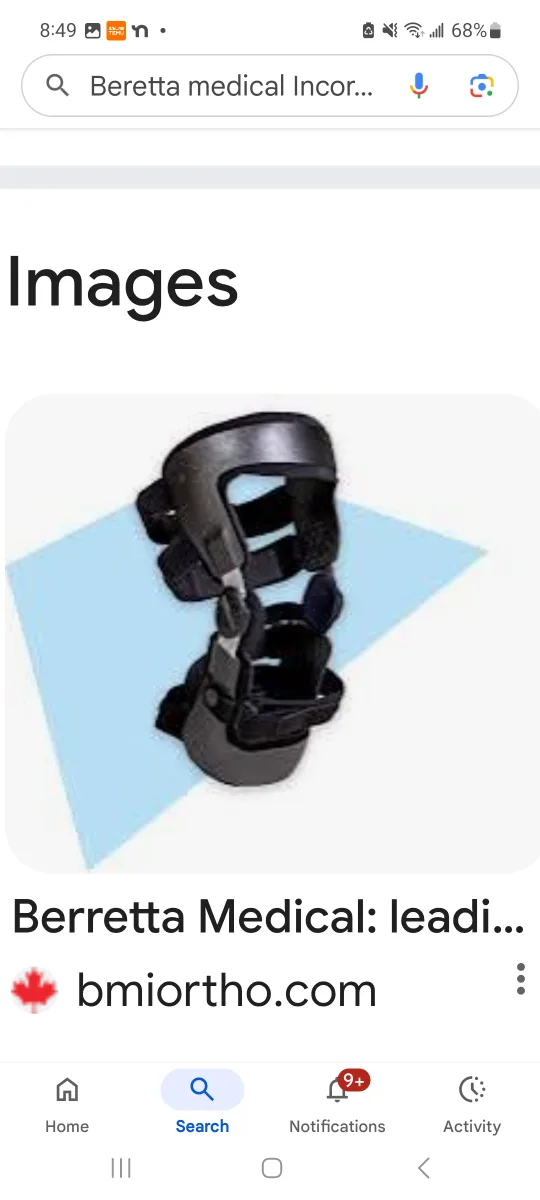 BMI Beretta Medical Knee Brace thumbnail
