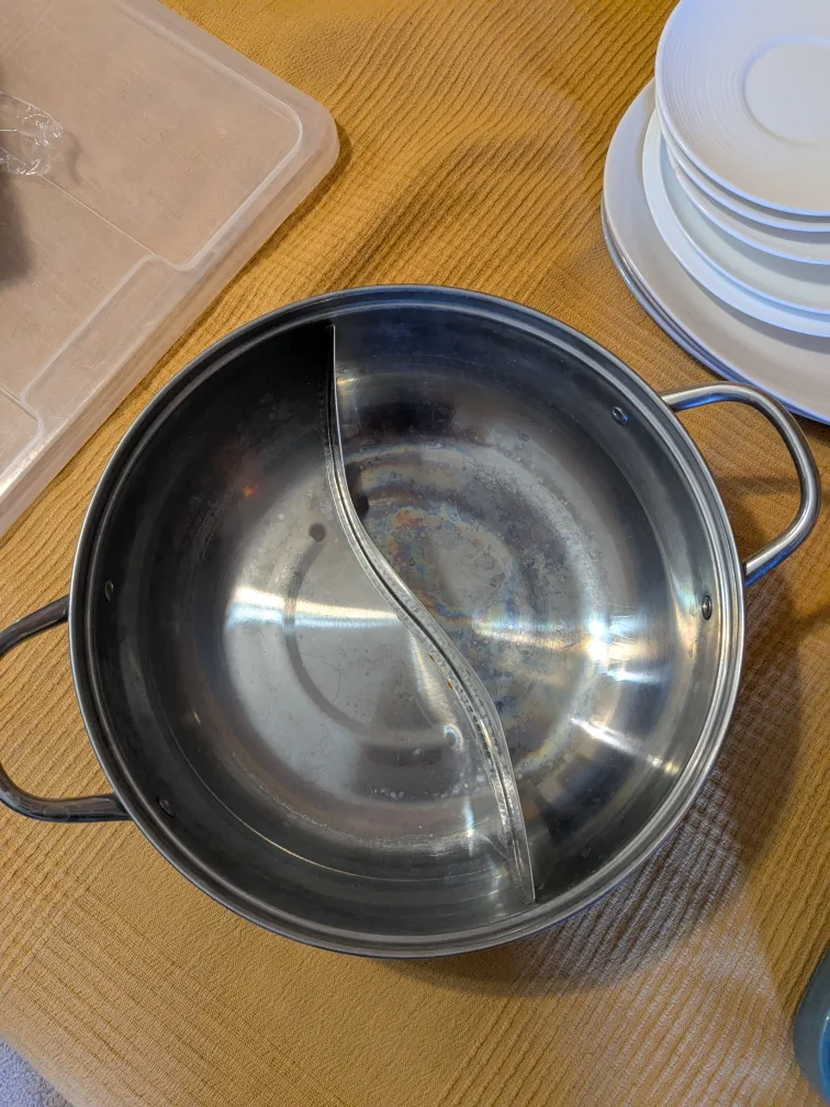 Stainless Steel Hot Pot with Divider thumbnail