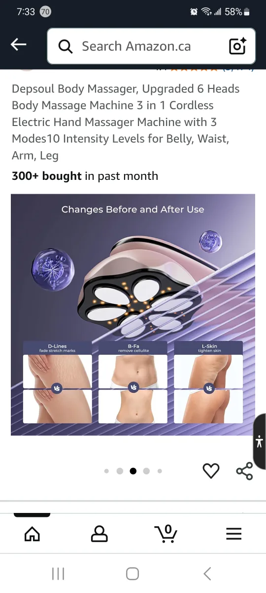 Depsoul Body Massager - Like New! thumbnail