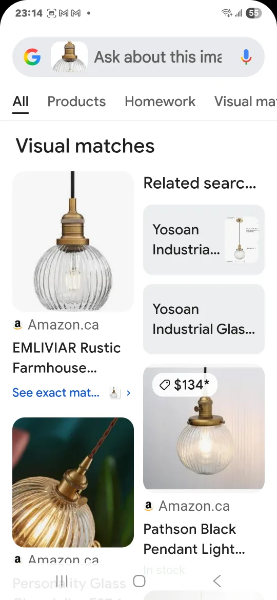 Pendant Light Fixture