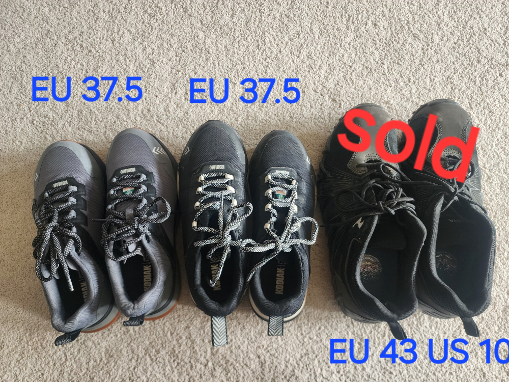 3 pairs of Safety Shoes