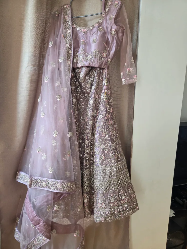 Embroidered Lehenga Choli Set thumbnail