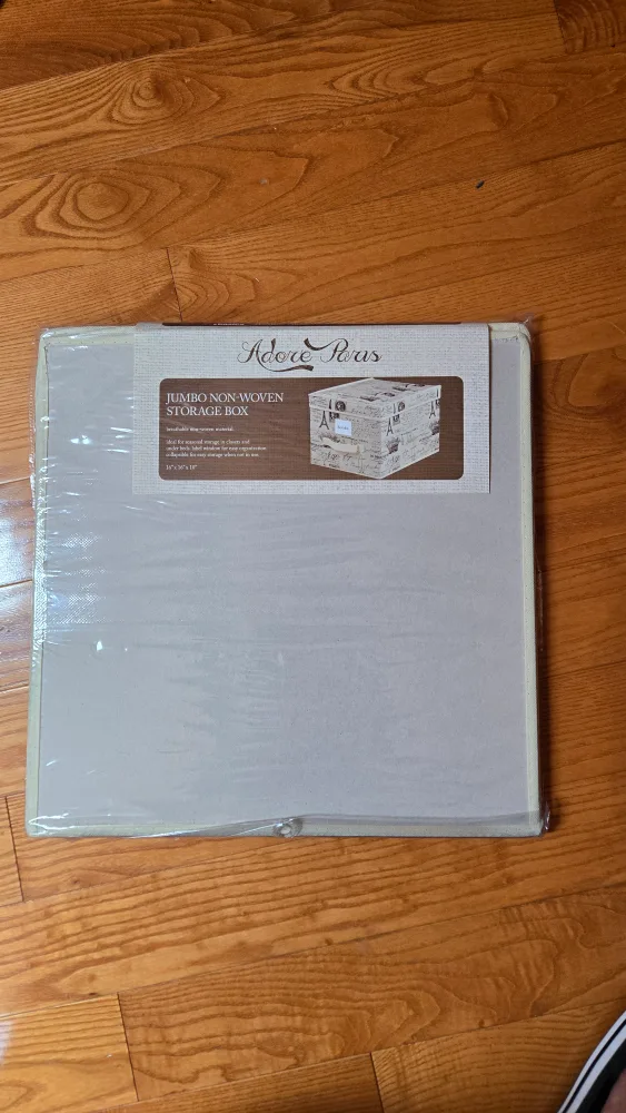 Adore Paris Jumbo Non-Woven Storage Box image indicator(2)