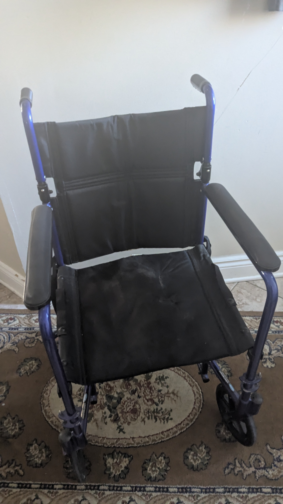 Blue Wheelchair🇨🇦
