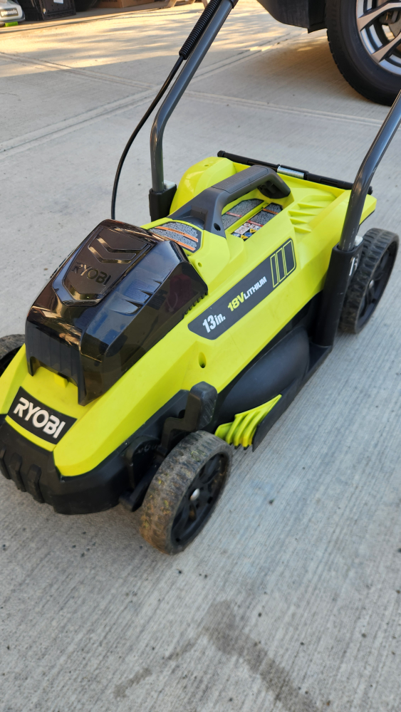 Ryobi 18V Lithium 13-inch Lawn Mower
