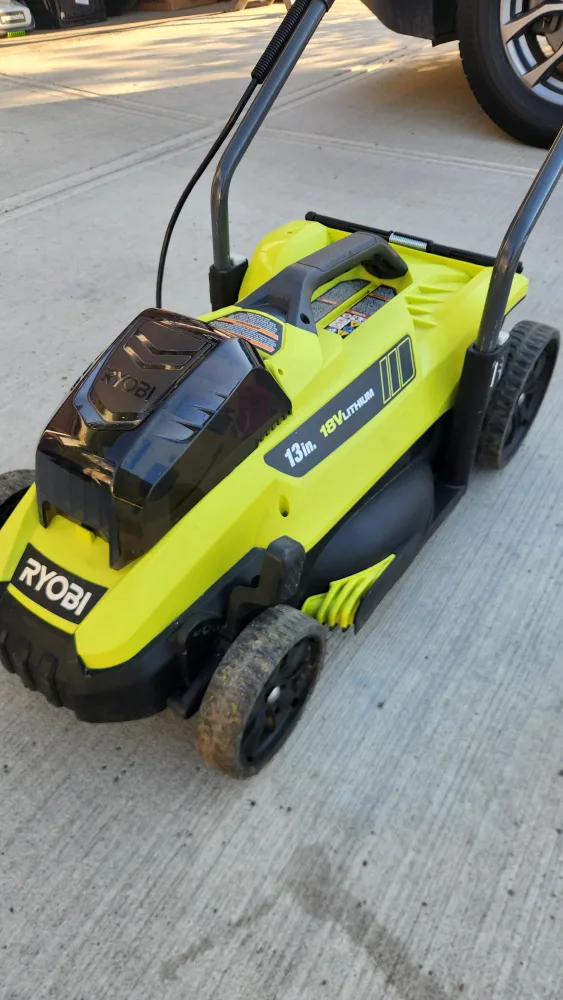 Ryobi 18V Lithium 13-inch Lawn Mower thumbnail