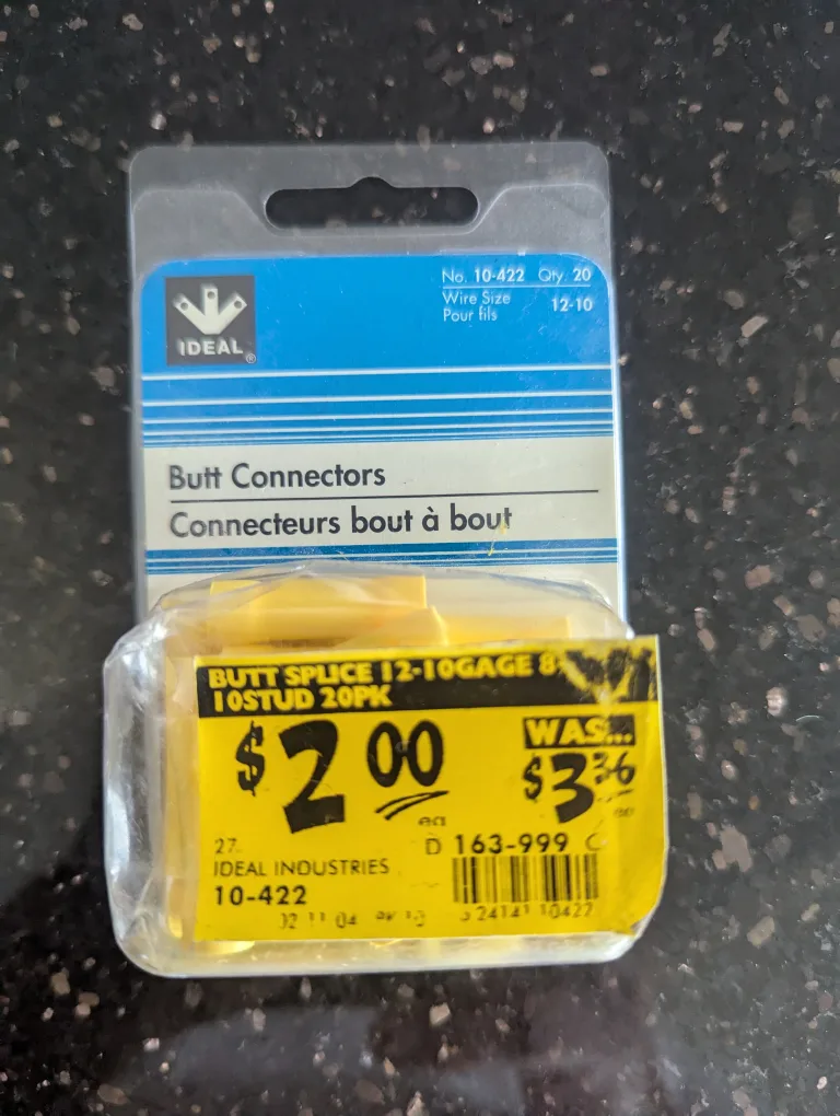 IDEAL Butt Connectors - 12-10 Wire Size thumbnail