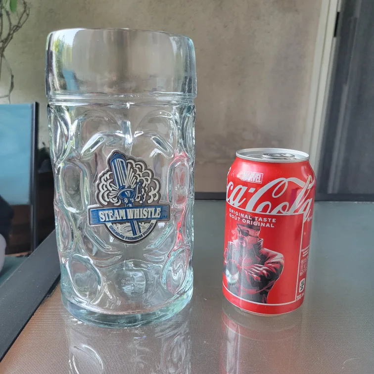 Steam Whistle Glass Beer Stein thumbnail