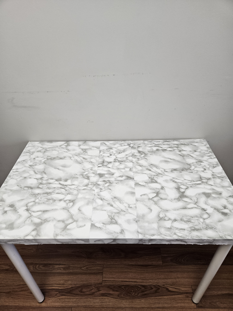 white Ikea Desk for home office or study space - photo 2