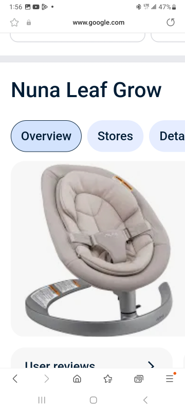 Nuna Leaf Grow Baby Bouncer - photo 3