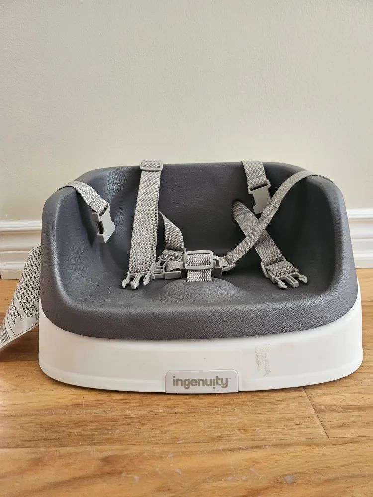 Ingenuity Baby Base 2-in-1 Seat - Grey/White thumbnail