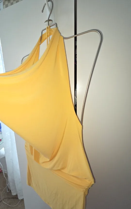 Yellow Halter Top Dress image indicator(4)