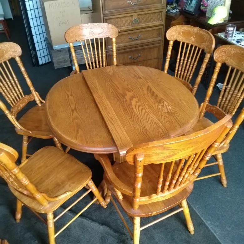 table and 6 chears thumbnail