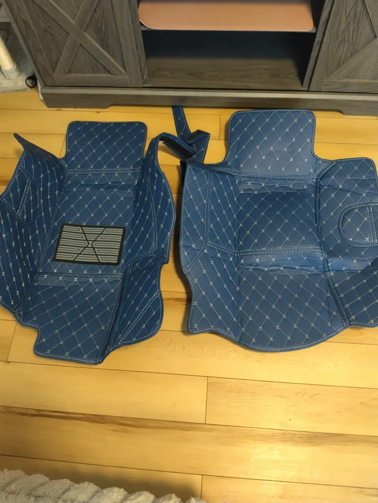 Blue Car Floor Mats thumbnail