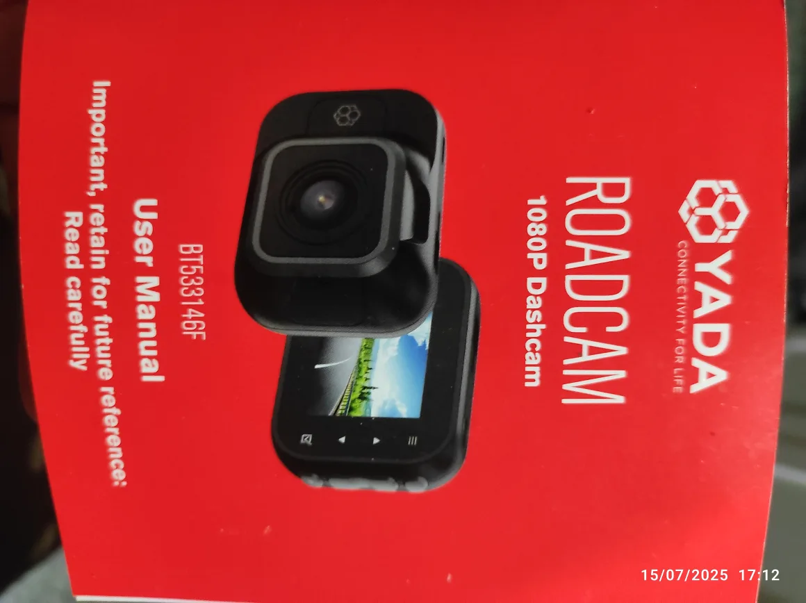 Yada Roadcam 1080P Dashcam BT533146F thumbnail