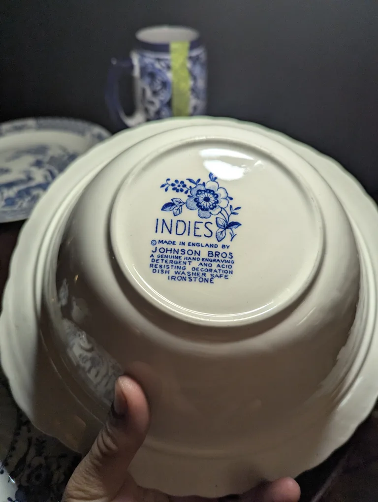 Johnson Bros Indies Ironstone Bowl image indicator(3)