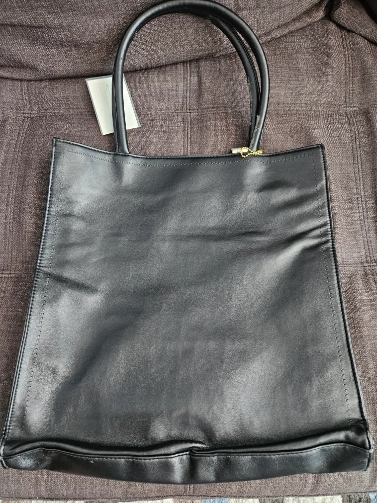 Truth or Dare by Madonna Black Tote Bag image indicator(4)