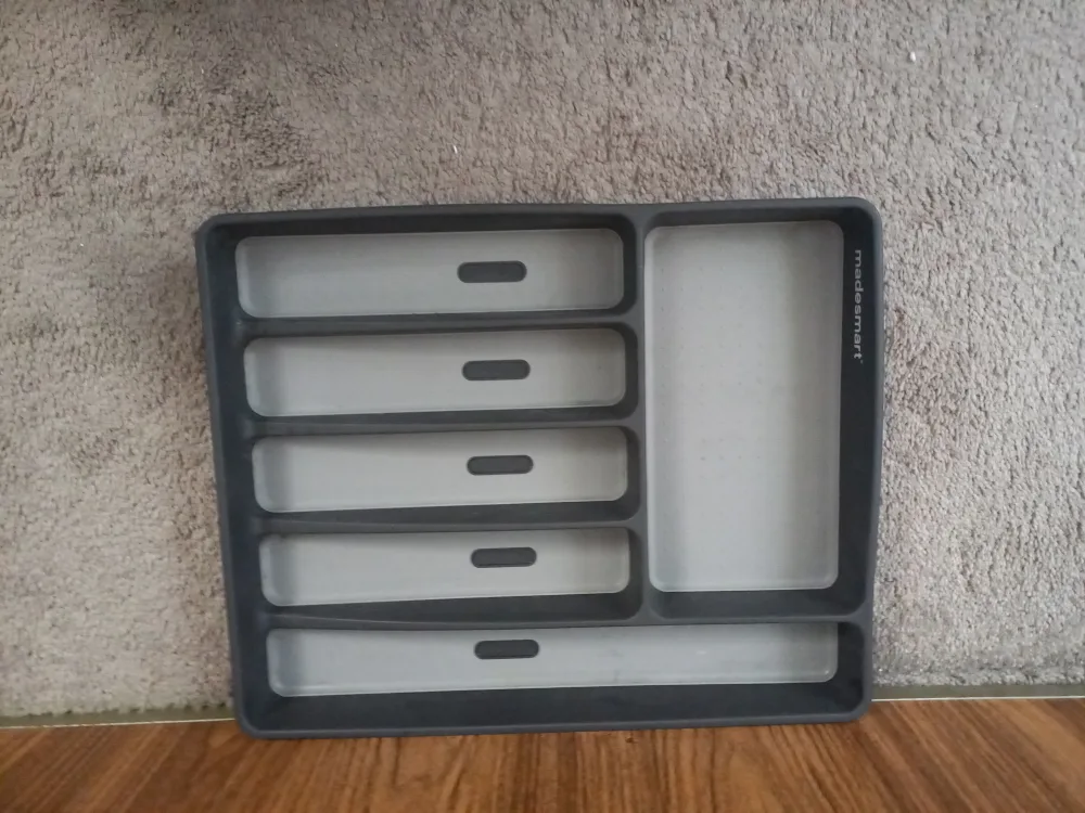 madesmart Grey Cutlery Tray thumbnail
