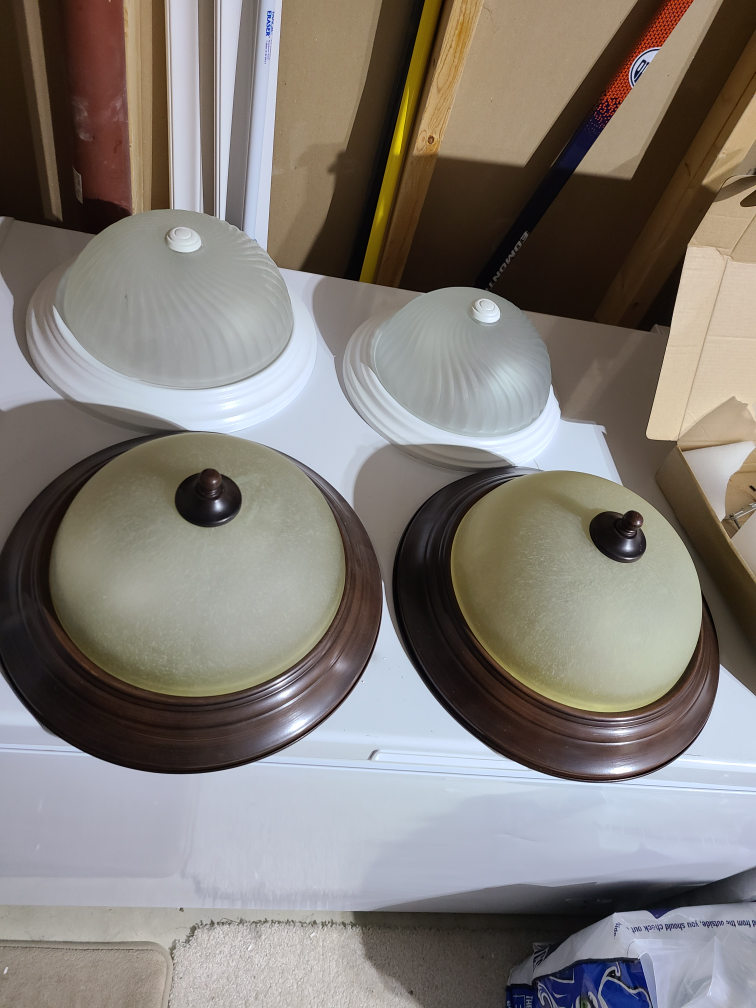 Four Ceiling Light Fixtures - photo 3