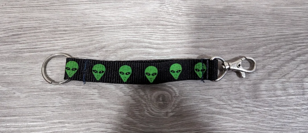 Alien Head Keychain thumbnail