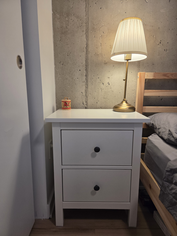 IKEA Hemnes White Nightstand