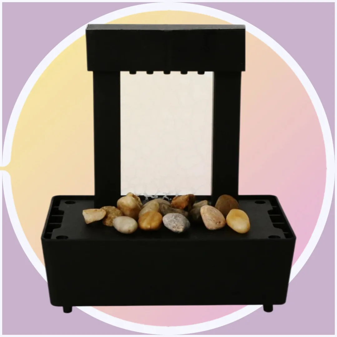 New NIB LED WaterDrip Fountain Rocks Included image indicator(5)