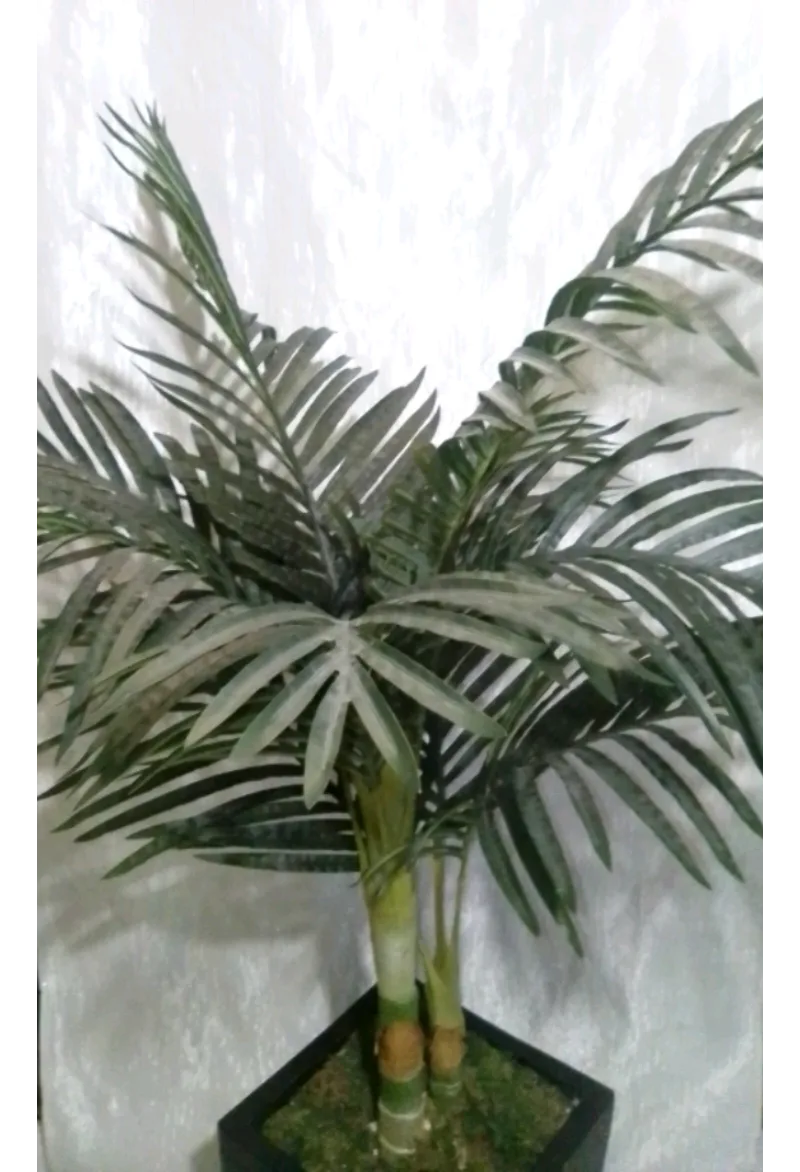 Artificial Palm Tree in Black Pot image indicator(3)