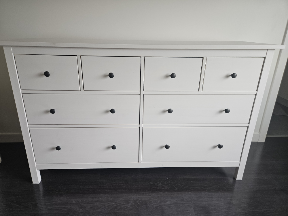 IKEA Hemnes White 8-Drawer Dresser