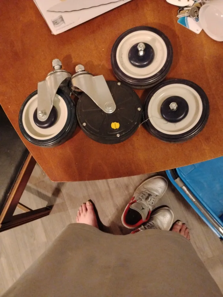 Set of 4 Wheels & Casters thumbnail