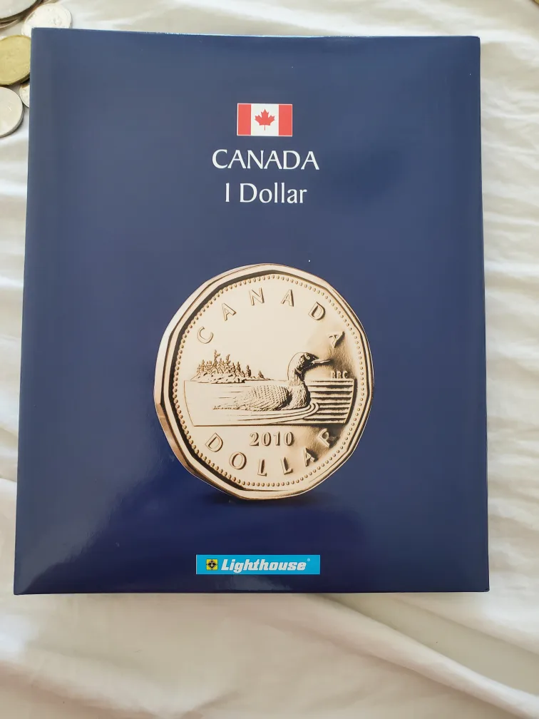 Lighthouse Canada 1 Dollar Coin Album thumbnail
