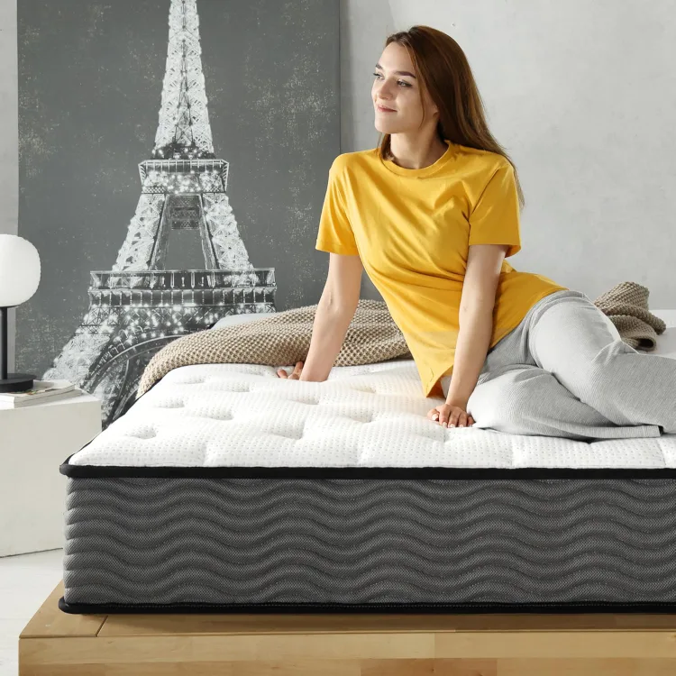 Zinus 10 Inch King Size Hybrid Mattress, Extra Firm, BRAND NEW thumbnail