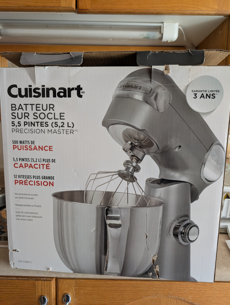 Cuisinart Precision Master 5.5-Quart Stand Mixer