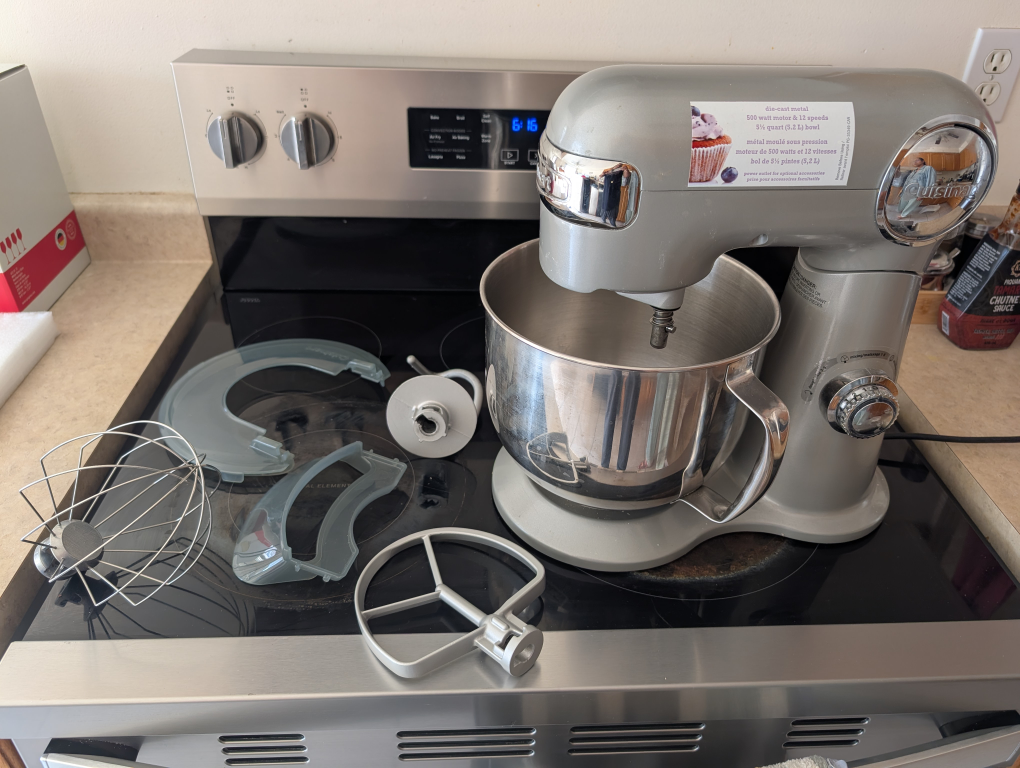 Cuisinart Precision Master 5.5-Quart Stand Mixer - photo 2