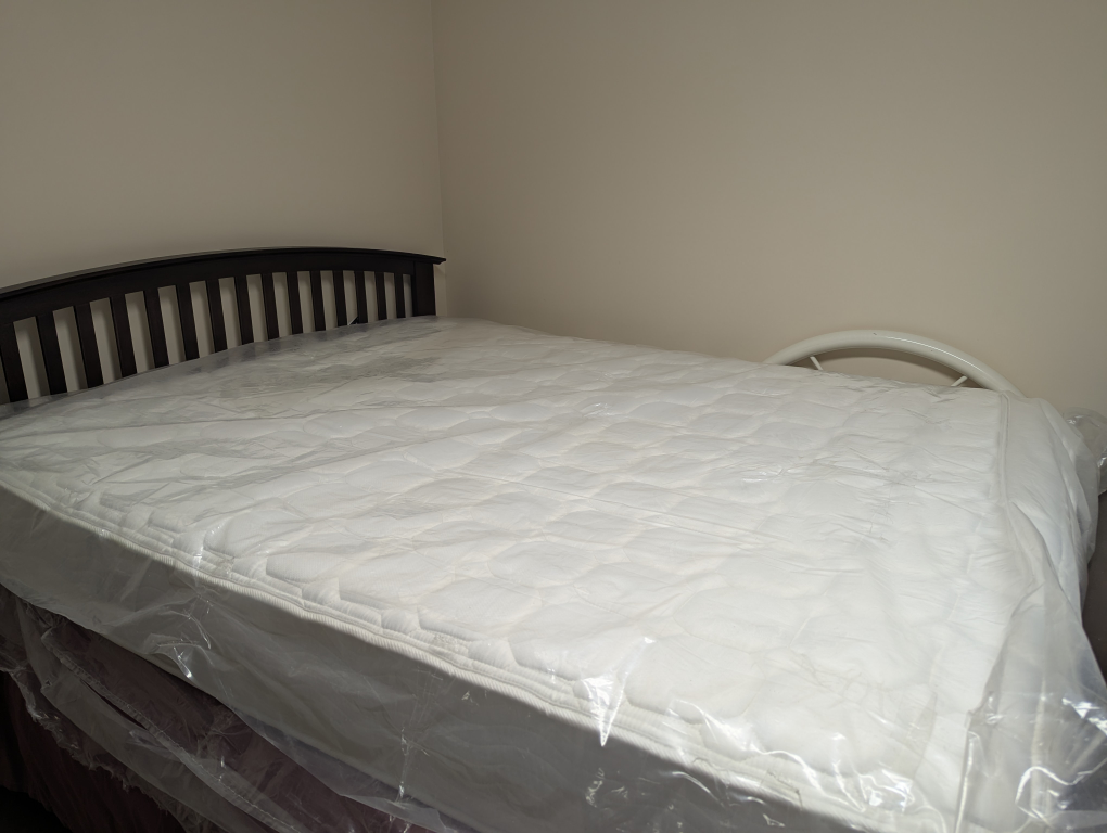 New Queen-size memory foam mattress