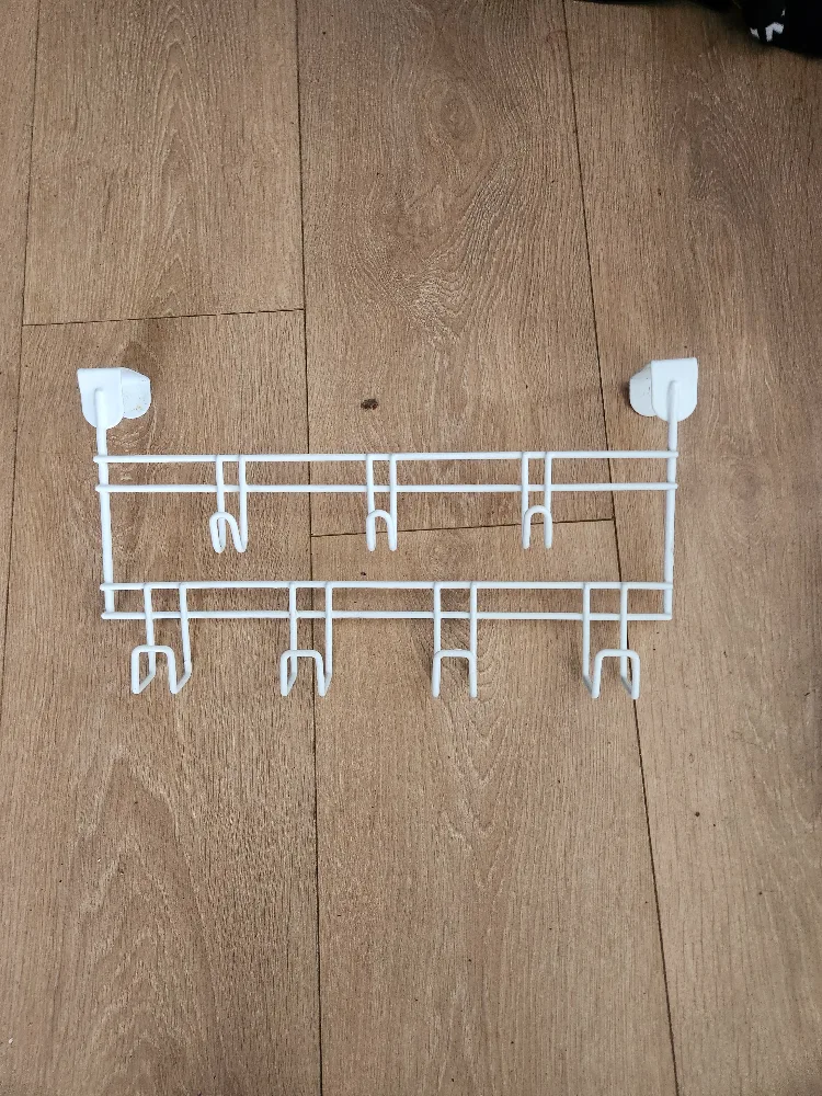 #freecycle Over-the-Door Hook Rack - White thumbnail
