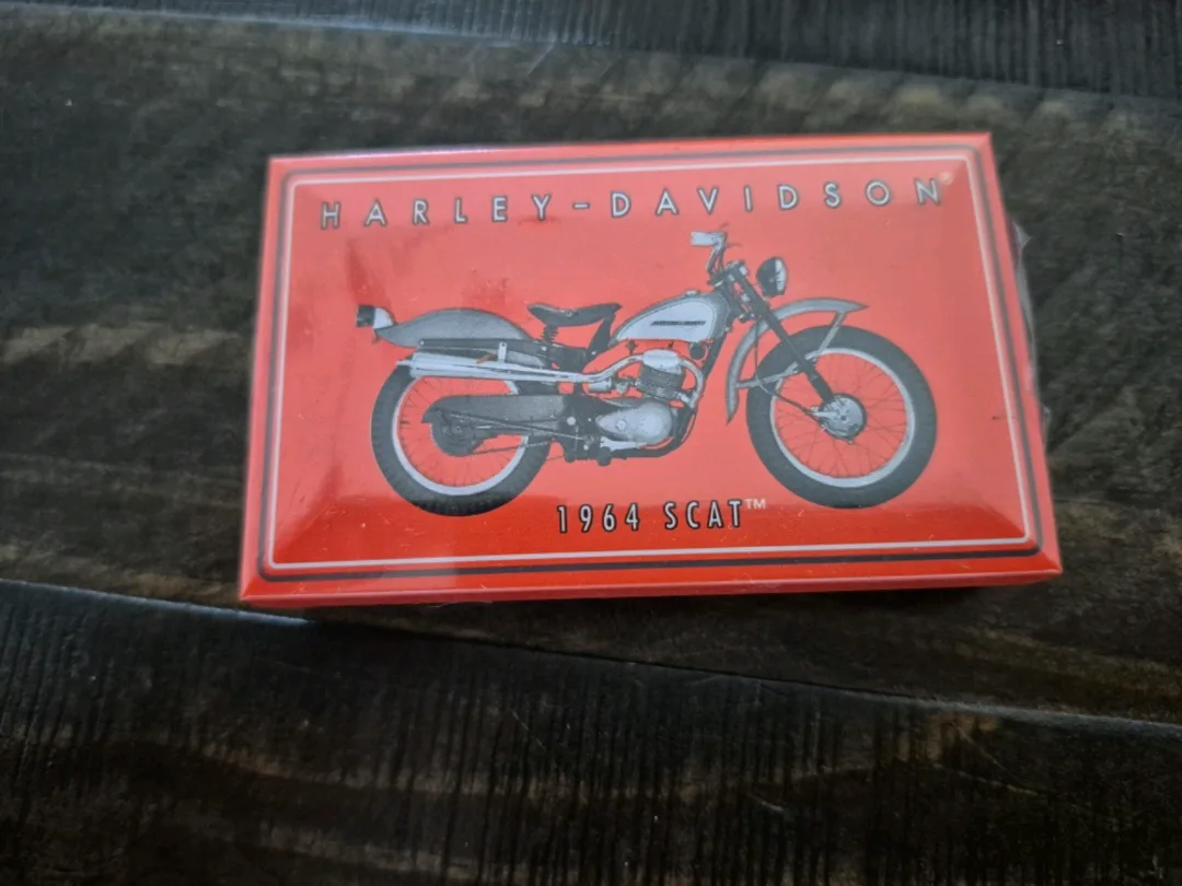 Harley Davidson Collectible Match Tins- 3 Total SEALED image indicator(7)