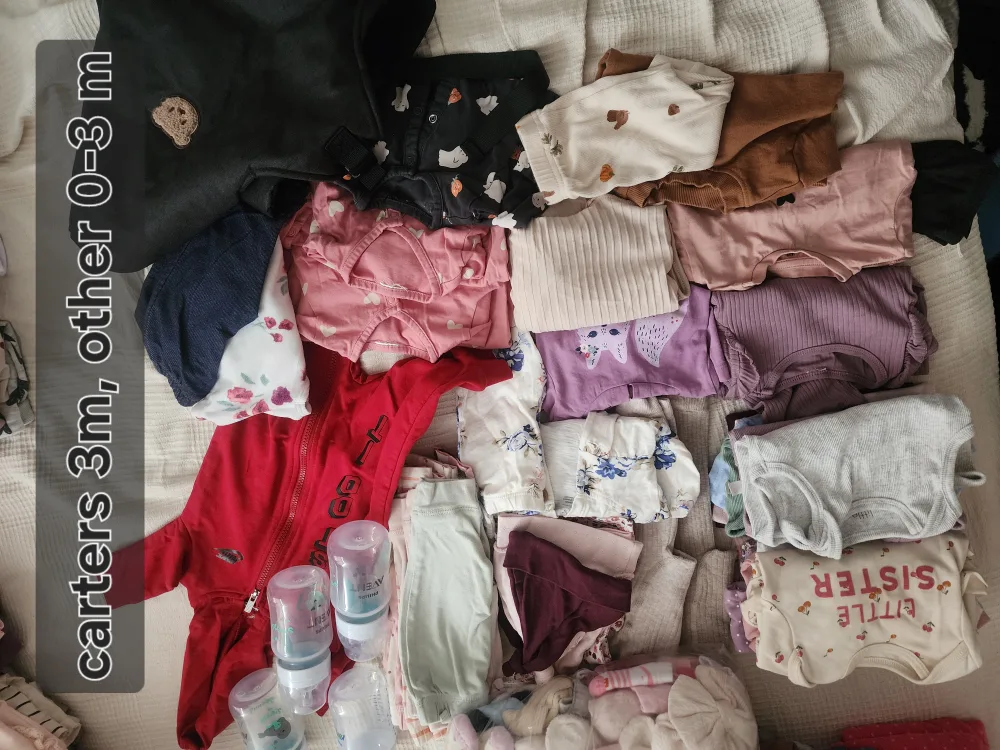 Baby Clothes Bundle: Carters & More (1-9 Months) image indicator(4)